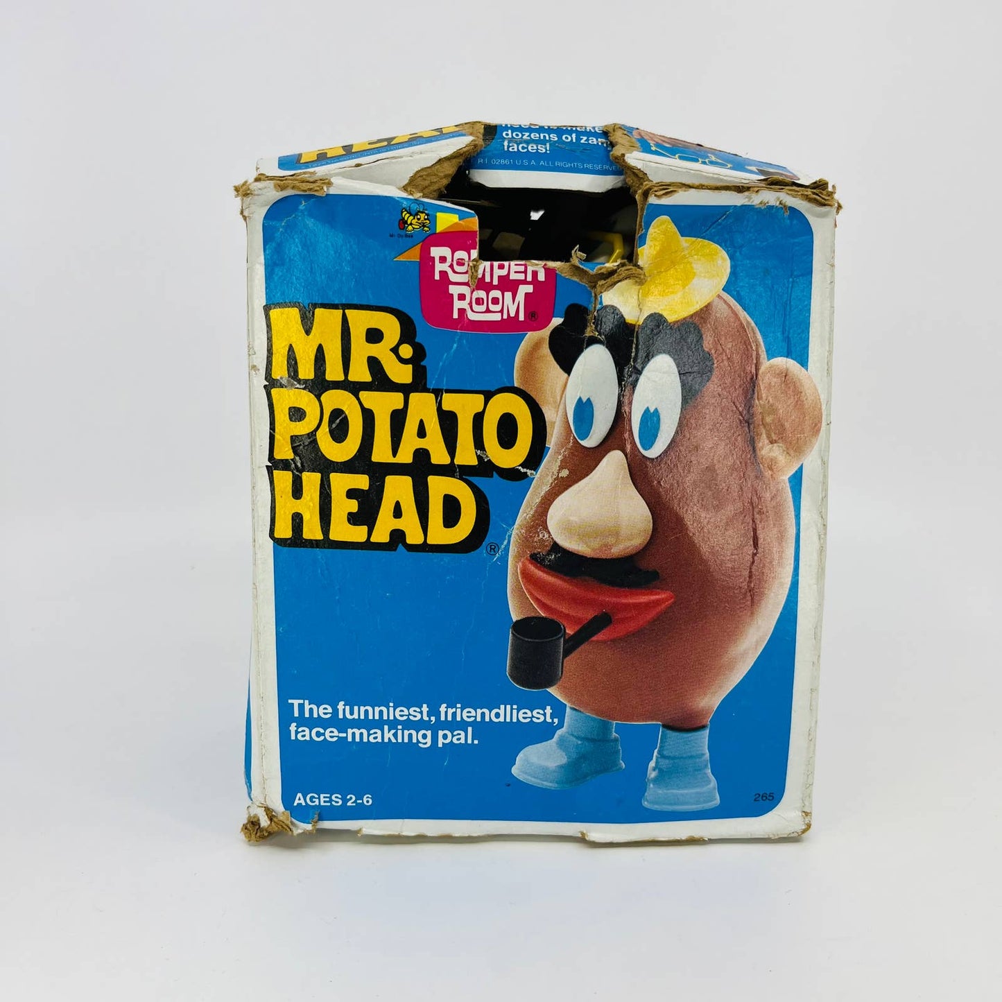 1976 Mr. Potato Head Romper Room Figure w/ Accessories and Box TD8