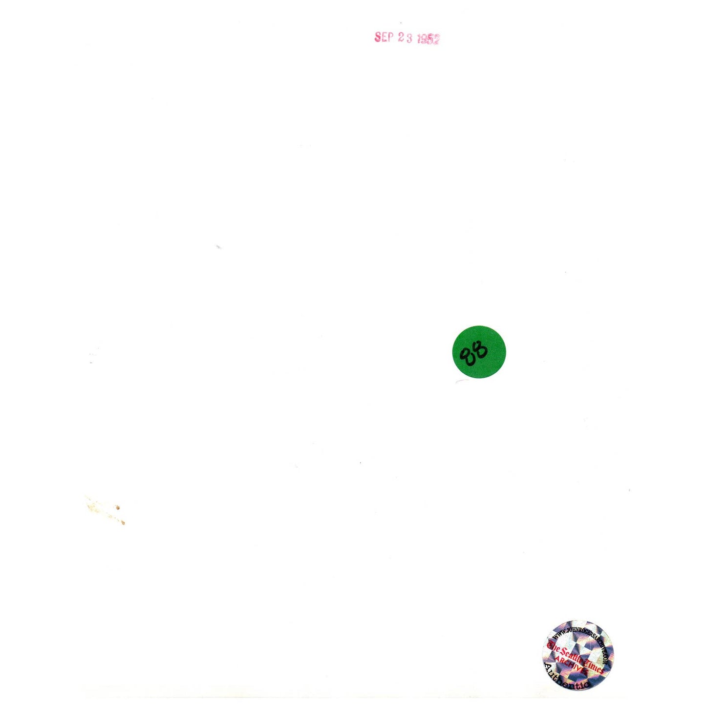 1952 Original Press Photo Golf Giants' Pitcher Hoyt Wilhelm Putting 8x10" AD2