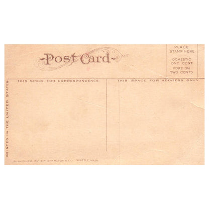 Battleship Nebraska at Bremerton Navy Yard Washington - Original Postcard TJ8-5