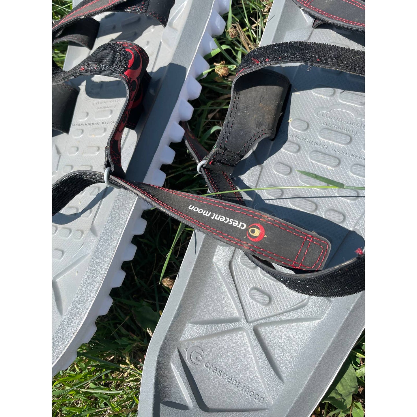 Unisex/Men’s/Women’s Crescent Moon Eva Lightweight Adjustable Snowshoes GUC