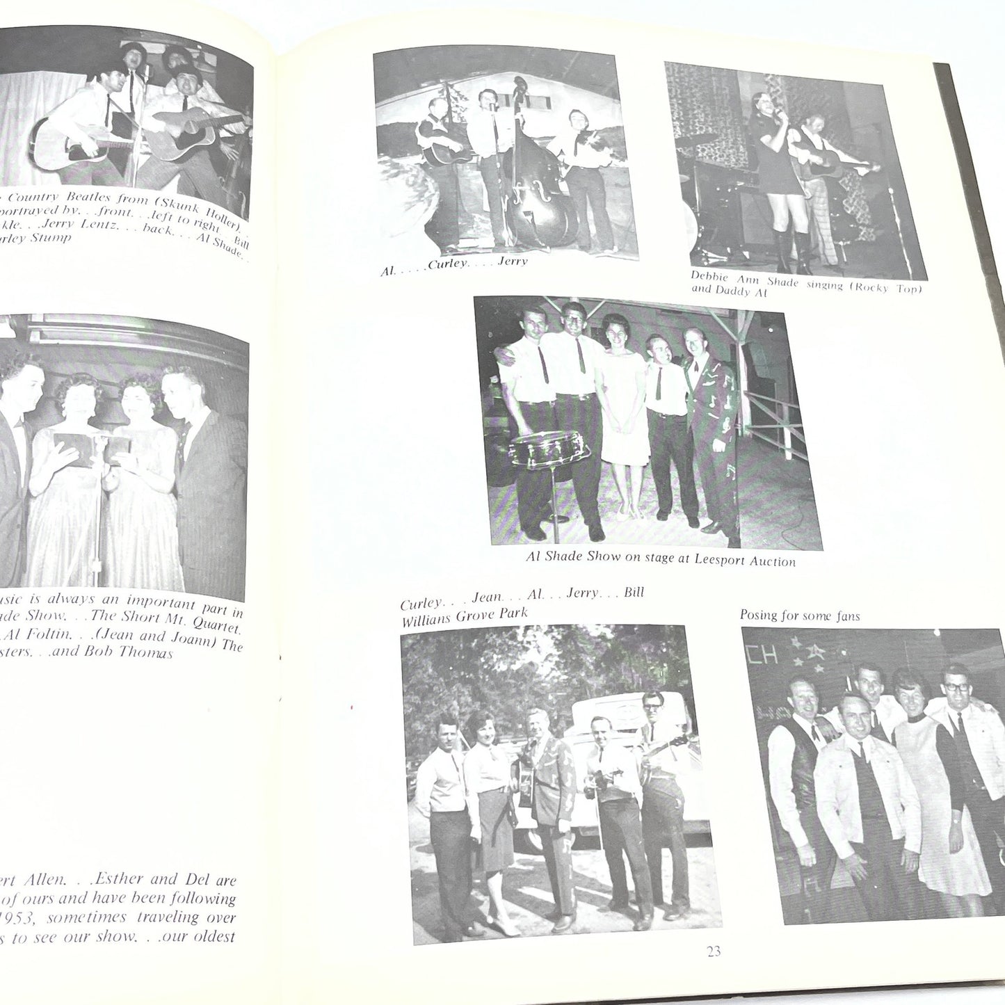 1973 Al Shade: the Goose Pimple Kid: Celebrating 25 Years of Country Music V37-3