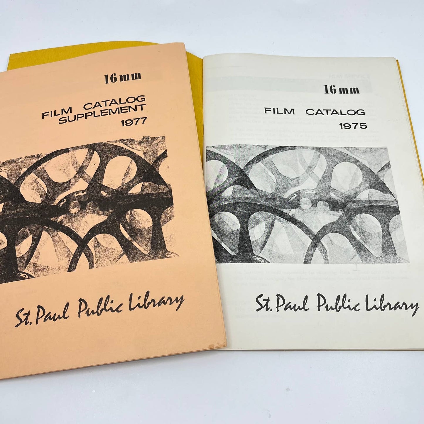 1975 St. Paul Public Library 16MM Movie Rental and Loan Film Library Catalog TE2