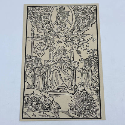 1892 Ludwig Rosenthal  Engraving The Revelations of Saint Bridget of Sweden AC8