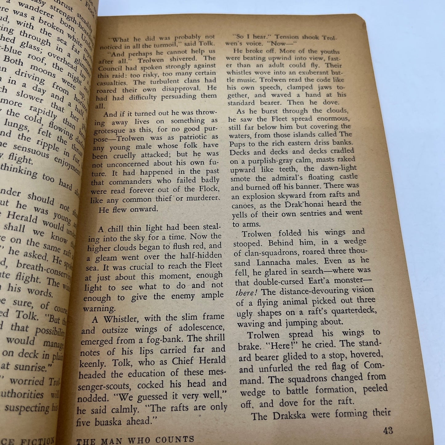 Astounding Science Fiction Poul Anderson Sprague Clifton Russell Feb 1958 TH9