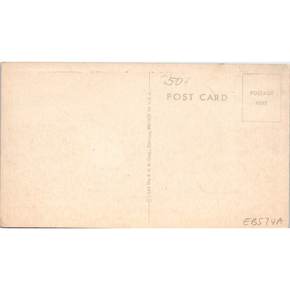 1943 WW2 R.H.D. Corp U.S. Army Comic Original Postcard P1-13-3