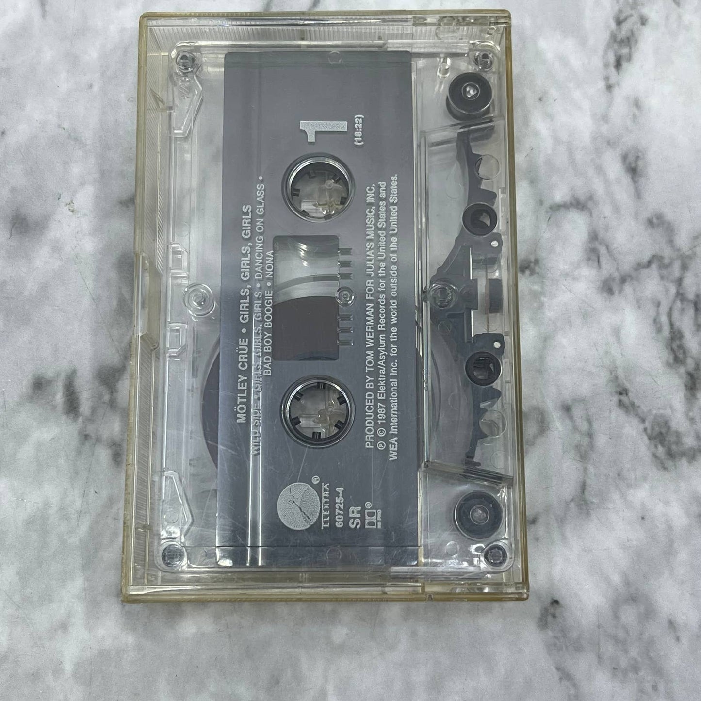 Motley Crue Girls,Girls,Girls - No Jacket Cassette Tape TJ6-85