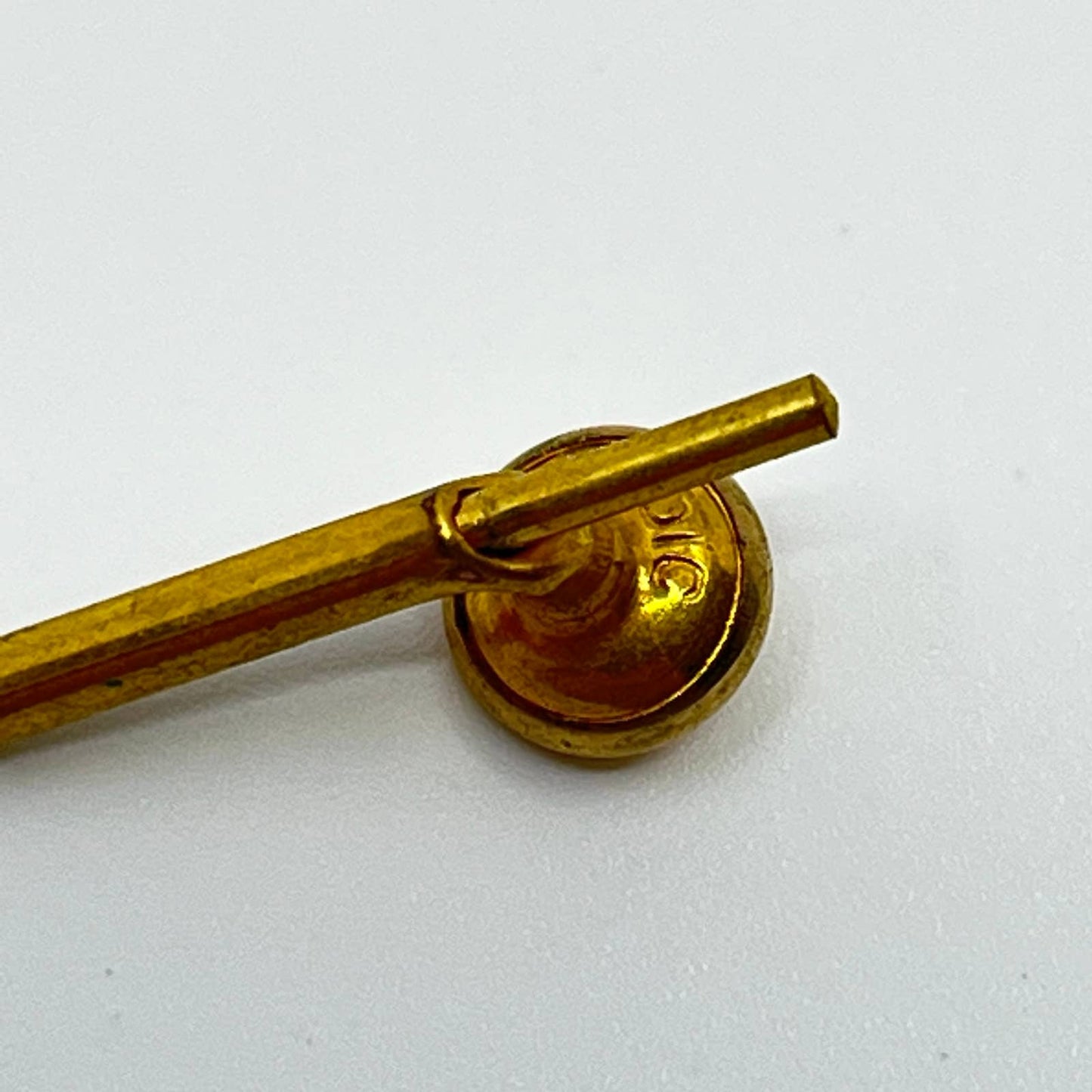 Vintage Heraldic Gold Tone Agate Cufflinks Cuff Links Set of 3 SC3