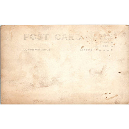 Antique RPPC Postcard Albia Hospital Building Iowa SE8
