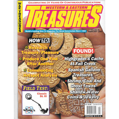 Western & Eastern Treasures Magazine - Treasure Hunting Feb 1997 M6