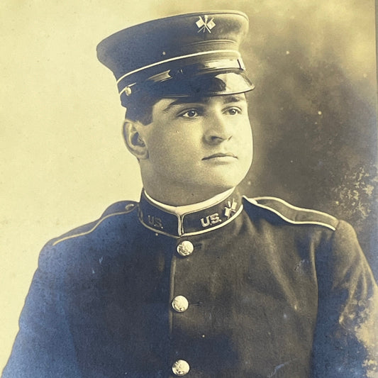 c1900 Philippine-American War US Army Signal Corps Portrait CDV Photo 6x8” L4-3
