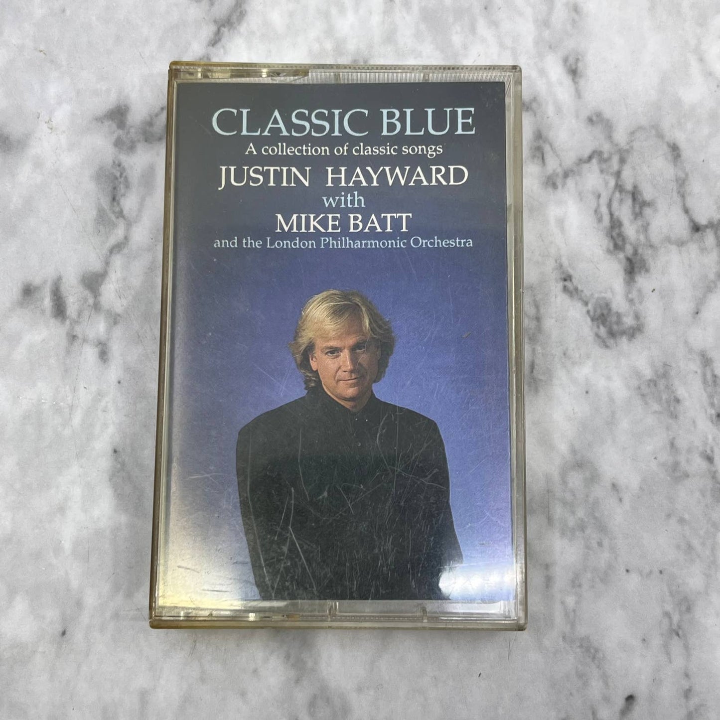 Justin Hayward w/ Mike Batt & The London Phil Orch Classic Blue Cassette TJ6-83