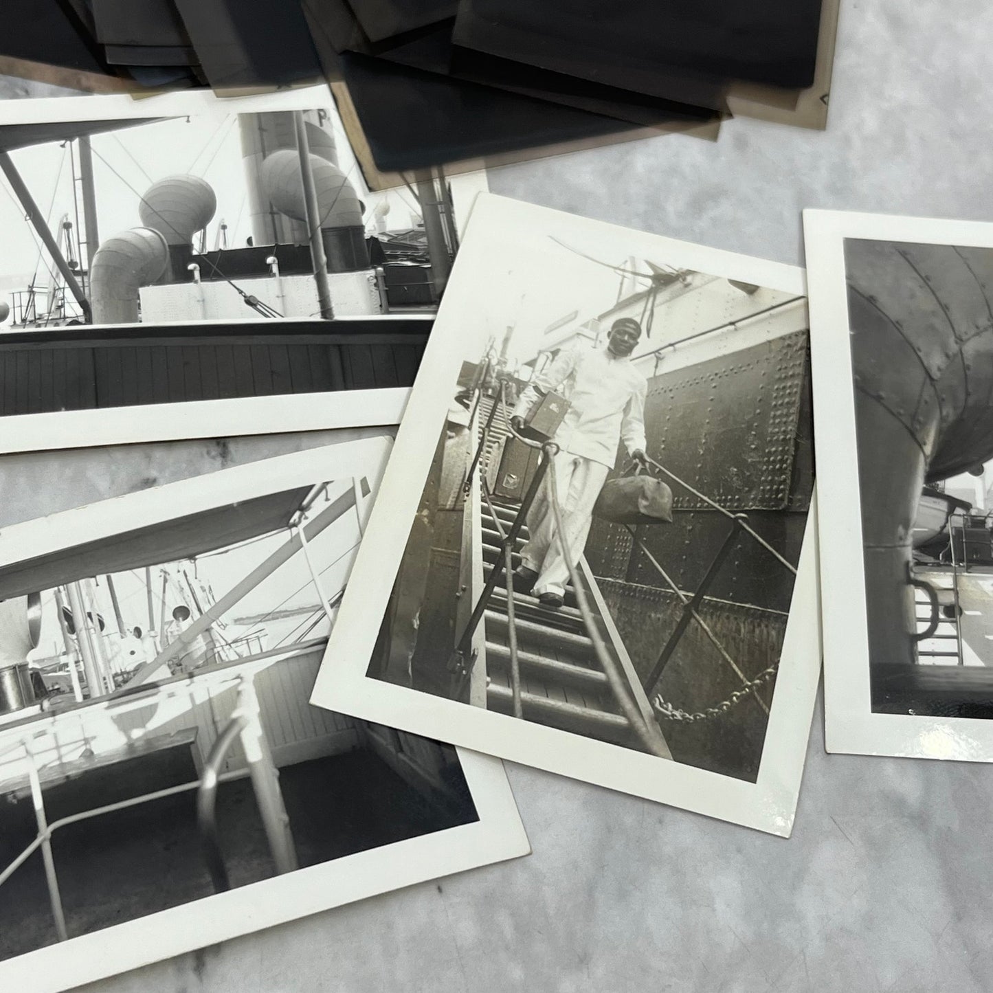 1937 Collection of Photos & Negatives Freighter Cruise to New Orleans P4-10