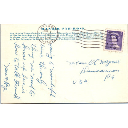 Manor Ste Rose Quebec - Original Postcard P3-4