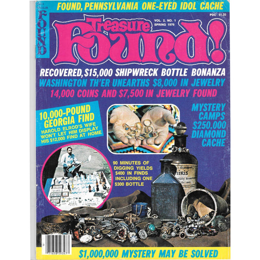 Treasure Found! Magazine - Treasure Hunting Metal Detecting Spring 1976 M3