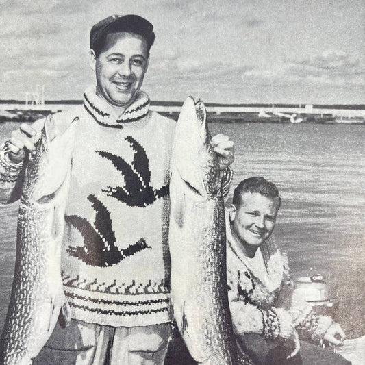 1950s Game Fish in Canada Booklet Canadian Government Travel Bureau SC9