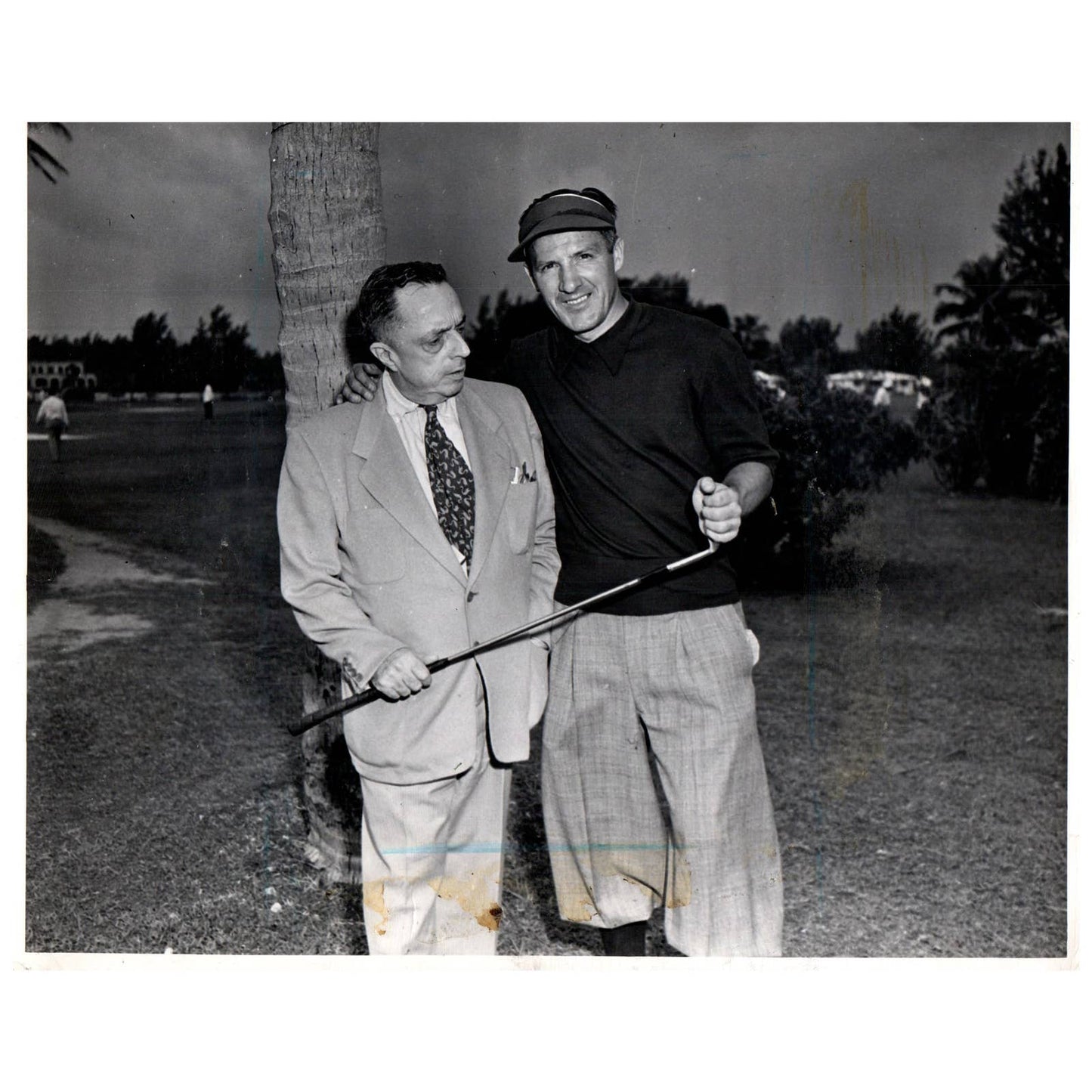 1961 Original Press Photo Golf Joe Medwick 8x10" AD2