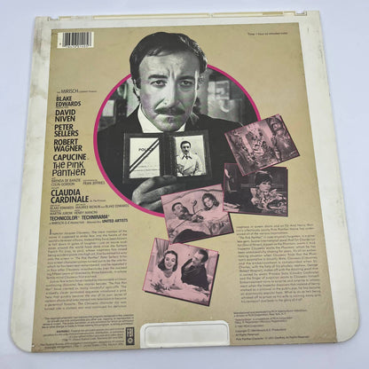 The Pink Panther RCA SelectaVision - CED VideoDisc TG4