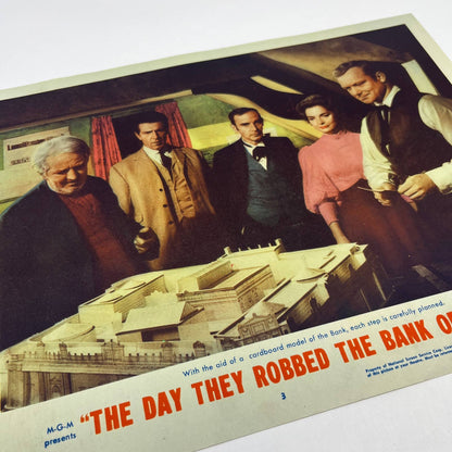 1960 The Day They Robbed The Bank of England Lobby Card FL4