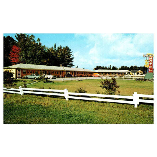 Vintage Postcard - Pine Hill Motel North Bay Ontario Canada AD9