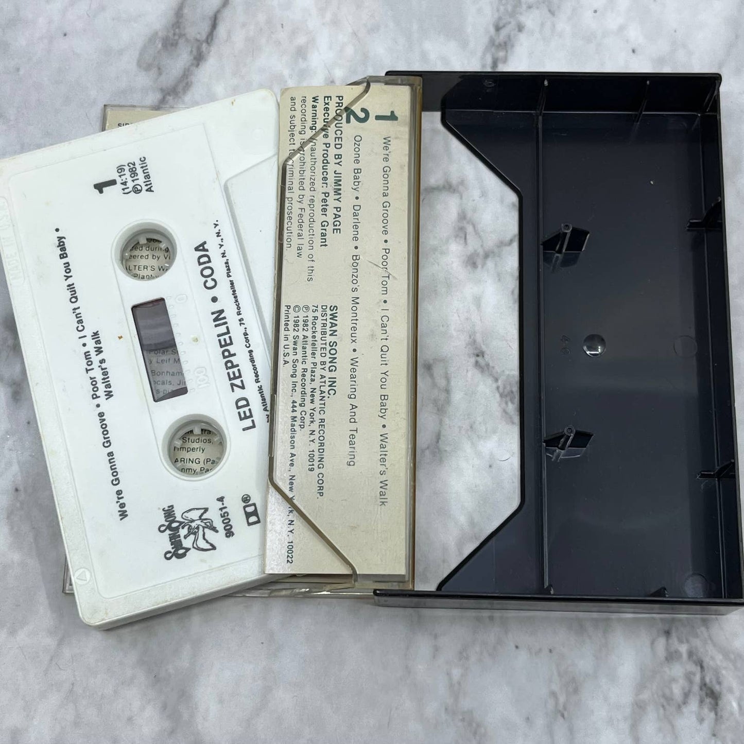 Led Zeppelin - CODA Cassette Tape TJ6-82