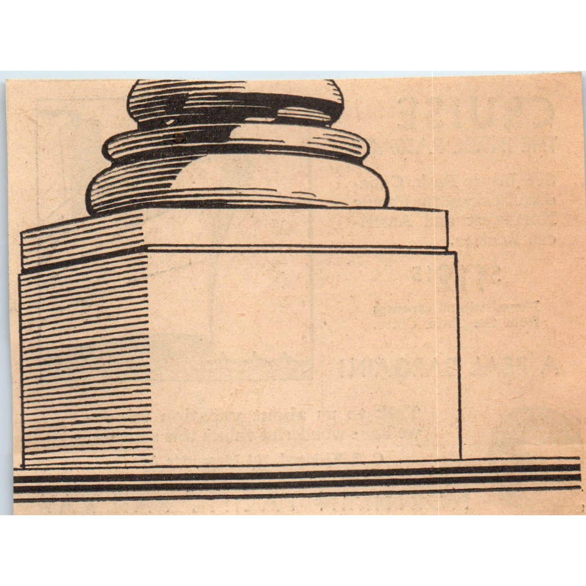 1935 Mpls Journal Newspaper Ad Northern Pacific Railway Cruise Packages FL5-6