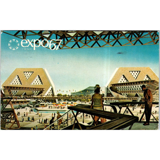 Expo 67 Montreal - Man the Explorer Original Postcard P2-7