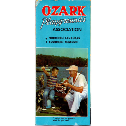 Vintage Brochure - Ozark Playgrounds Association Guide Arkansas Missouri SE3-3