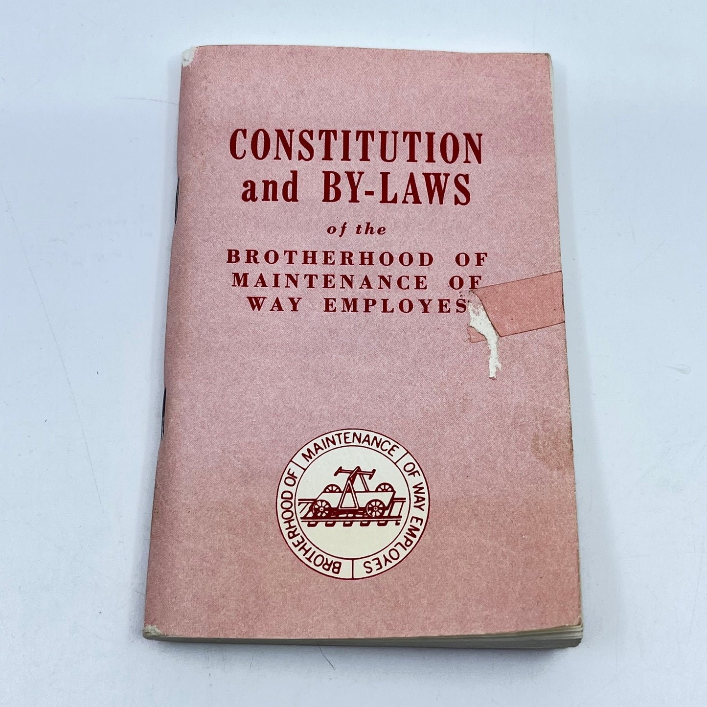 1982 Constitution & By-Laws Brotherhood of Maintenance of Way Employees H5-3