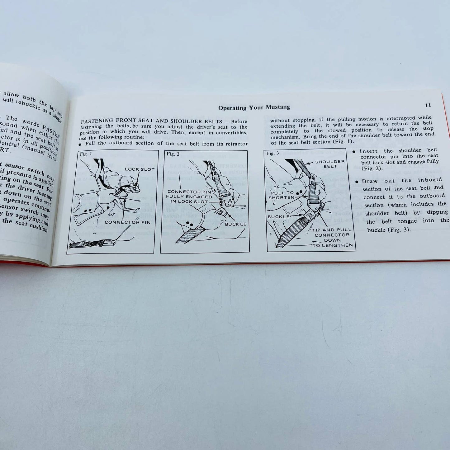 1973 Ford Mustang Original Owners Manual TD6