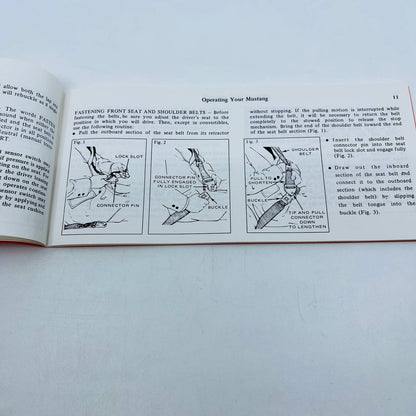 1973 Ford Mustang Original Owners Manual TD6