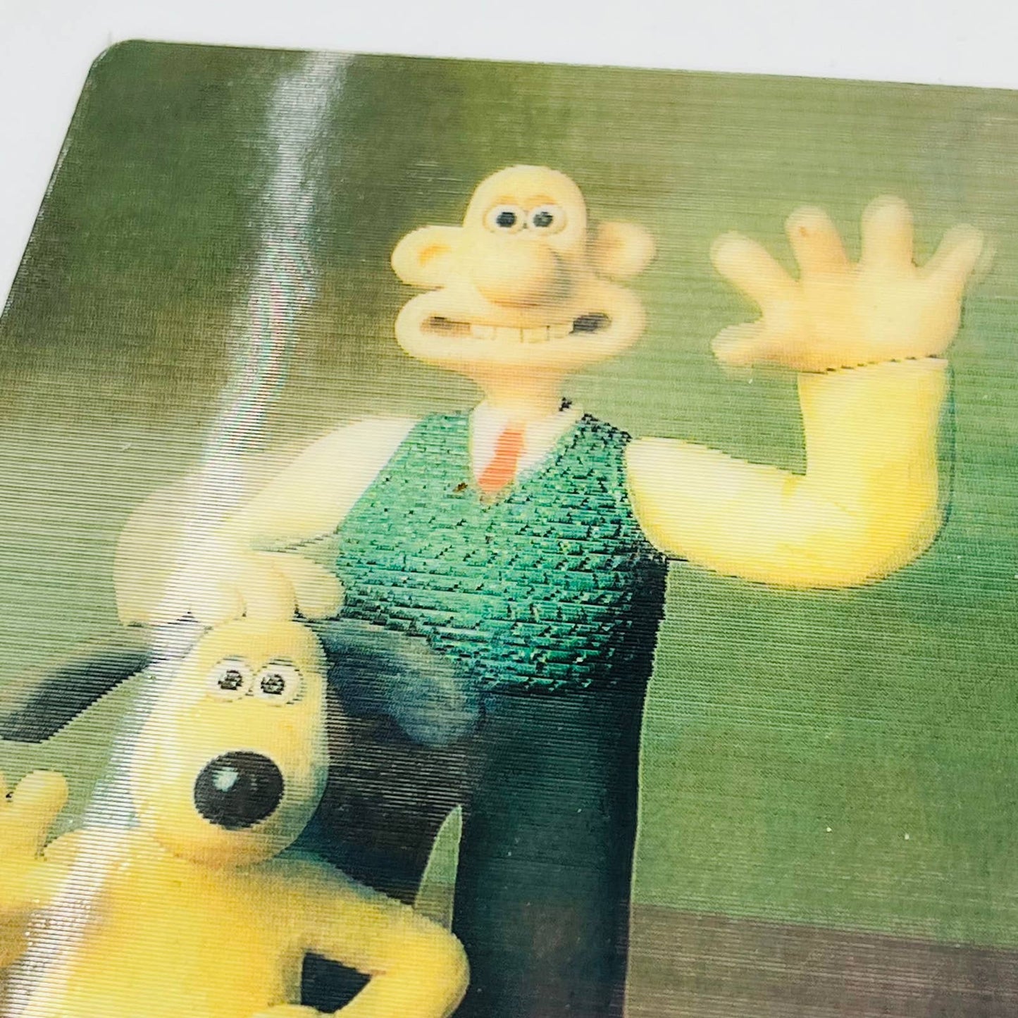 Vintage 1989 Lot Of 3 Wallace & Gromit Trading Cards w/ Lenticular SB9