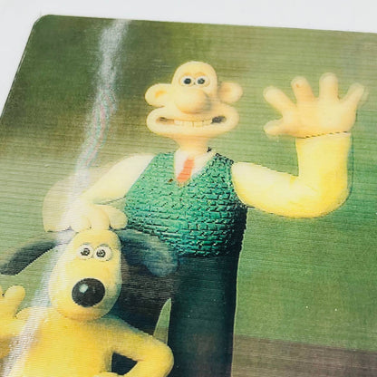 Vintage 1989 Lot Of 3 Wallace & Gromit Trading Cards w/ Lenticular SB9