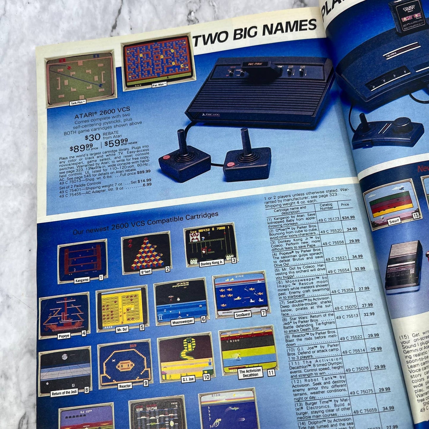 1983 Sears Wish Book Christmas Catalog / Atari / Barbie / Dukes of Hazard S3