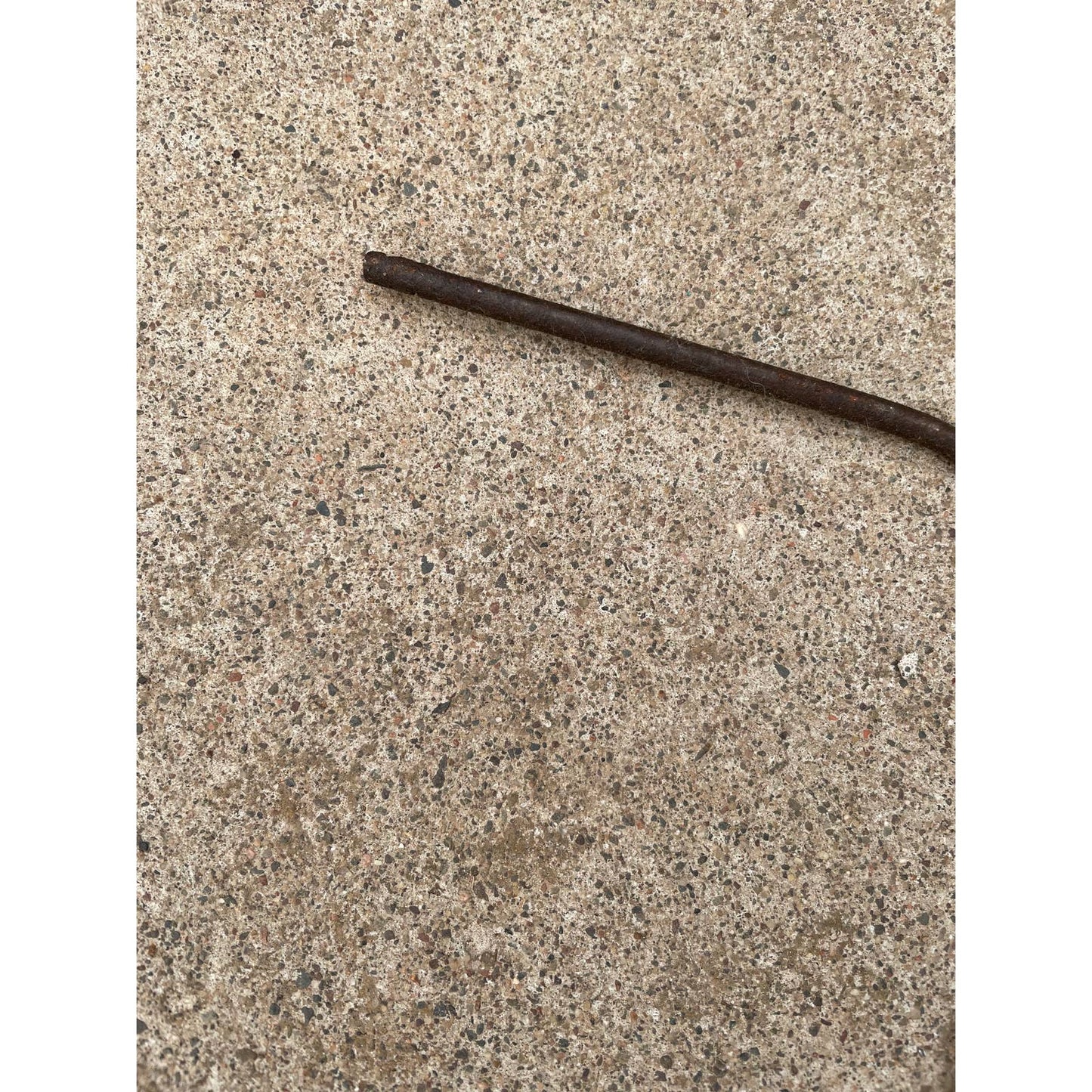 Vintage Rustic Primitive Metal Coping Saw Handle GS1