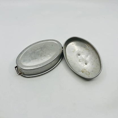 Vintage Toy Kitchen Tin Roasting Pan With Lid 6.5” TB6