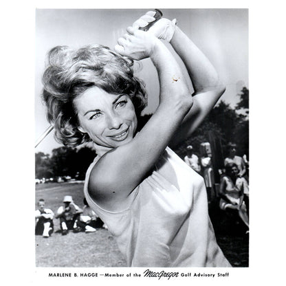 1970 Original Press Photo Ladies' PGA Golf Marlene Hagge 8x10 AD1