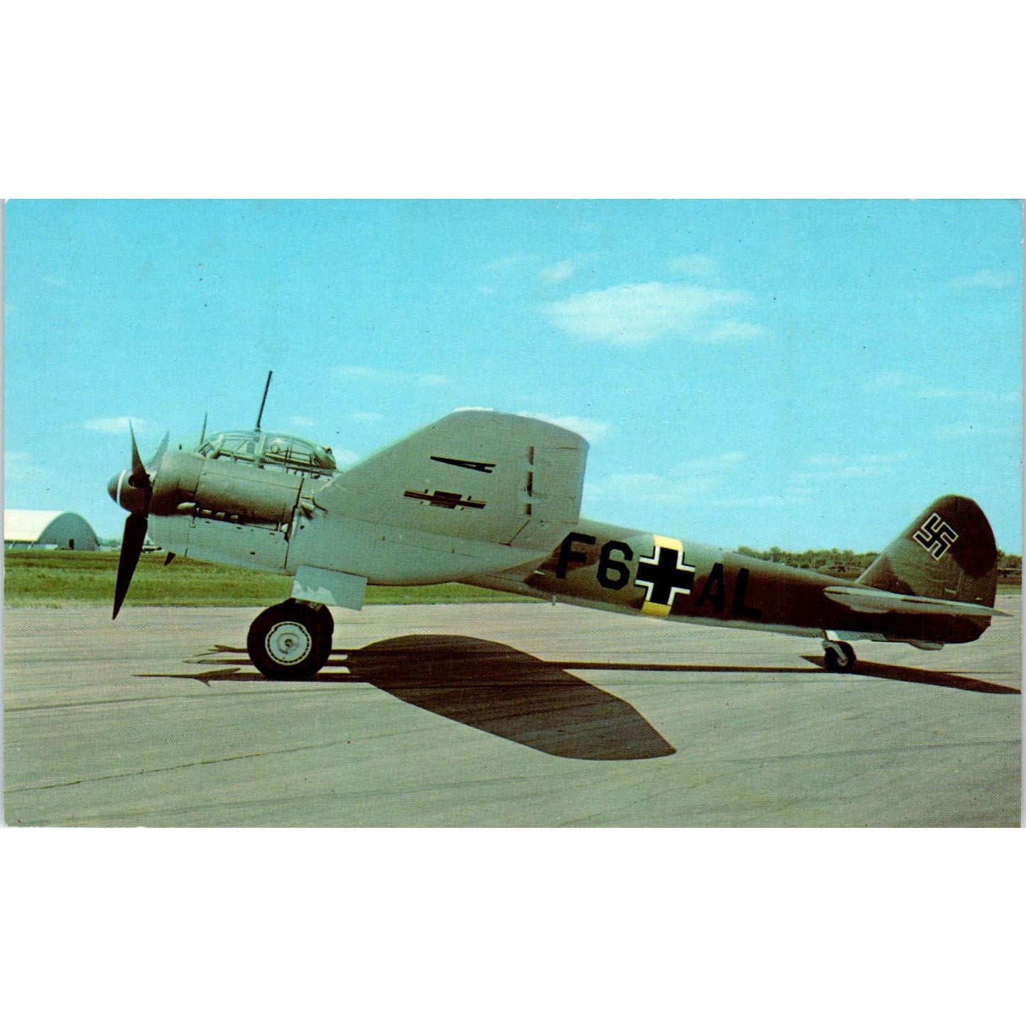 Junkers JU-88D-1 WPAFB, Ohio Original Postcard TK1-20