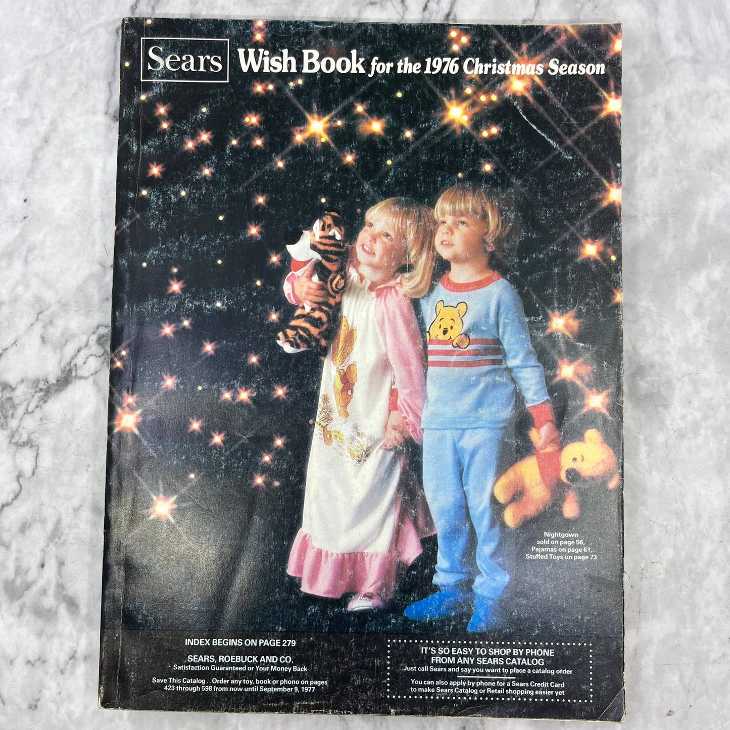 1976 Sears Wish Book Christmas Catalog Pooh Barbie GI Joe Batman Star Trek S3