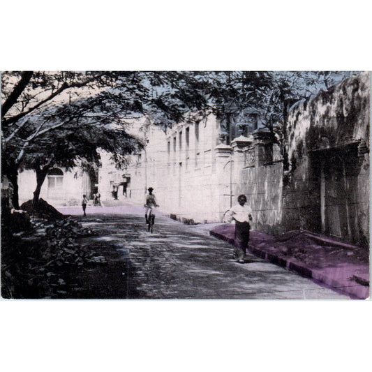 San Francisco Park Panama c1910 Original Postcard P1-12
