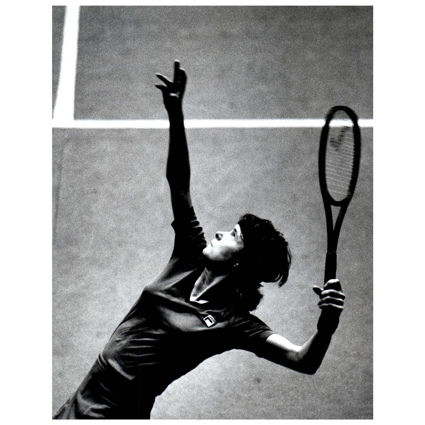 1982 Original Press Photo Women's Tennis Barbara Potter Avon Championship 7x9" AD2