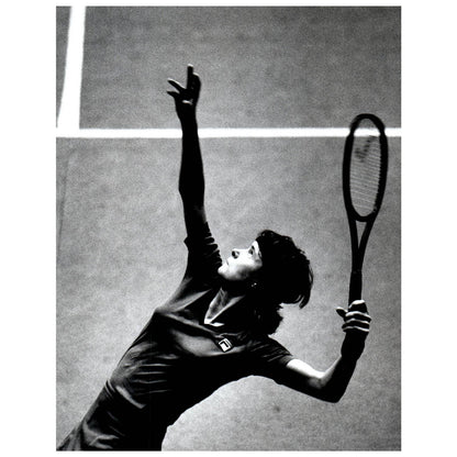 1982 Original Press Photo Women's Tennis Barbara Potter Avon Championship 7x9" AD2