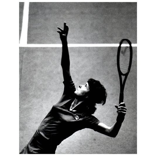 1982 Original Press Photo Women's Tennis Barbara Potter Avon Championship 7x9" AD2