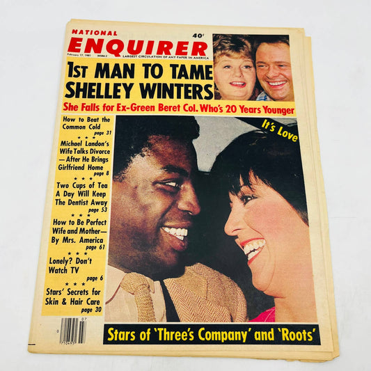 National Enquirer 1981 Three’s Company Roots LaVar Burton Shelly Winters FL2