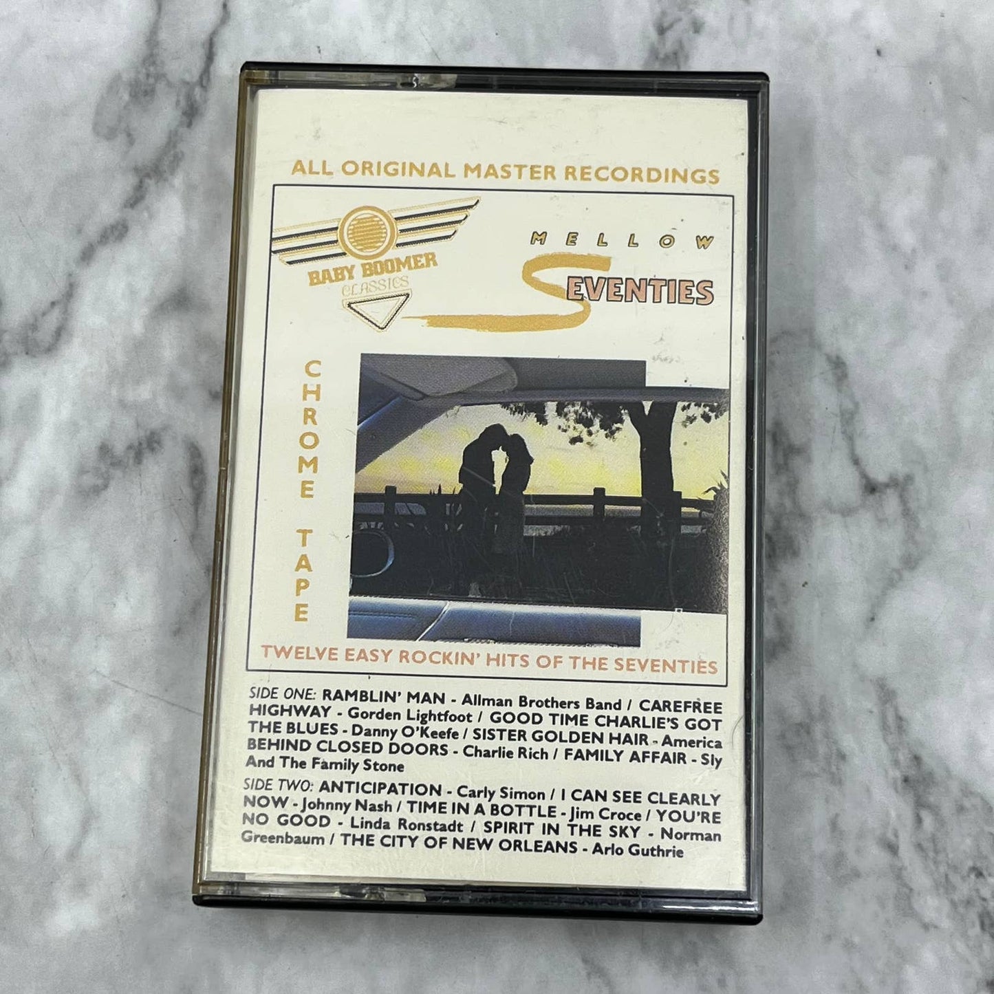 Baby Boomer Classics - Mellow Seventies Rock Compilation Cassette Tape TJ6-78