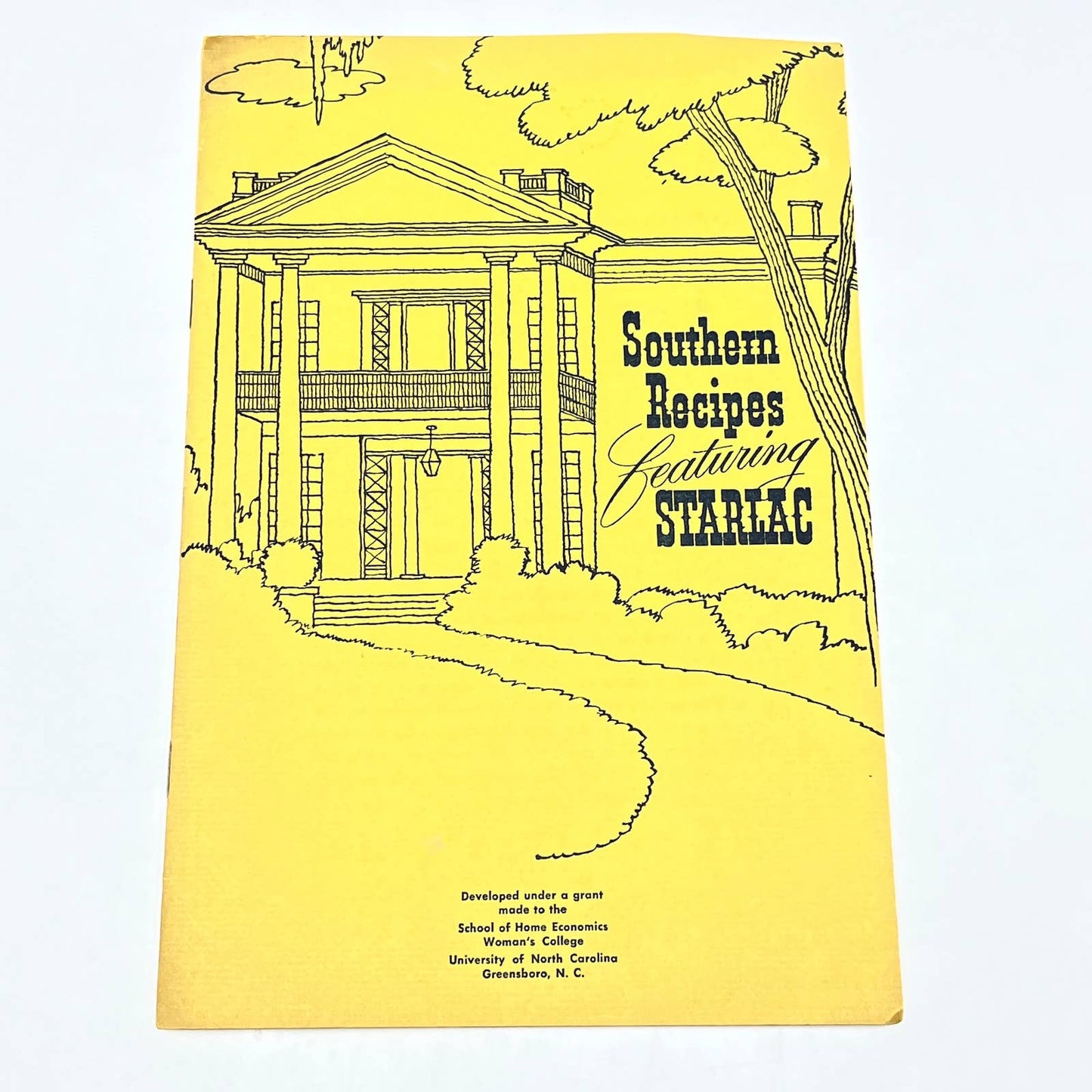 1952 Southern Recipes Featuring Starlac Cookbook Greensboro NC AB8