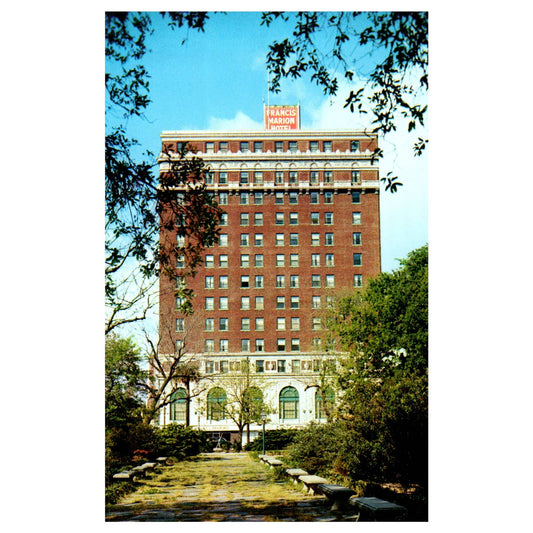 Vintage Postcard - Jack Tar Francis Marion Hotel Charleston South Carolina TJ7-1