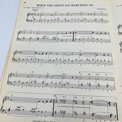 1965 20 All Time Hit Paraders Piano and Organ Sheet Music Book BA4