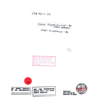 1983 Press Photo Basketball NBA Steve Stipanovich Kurt Nimphius 8x10" AD3