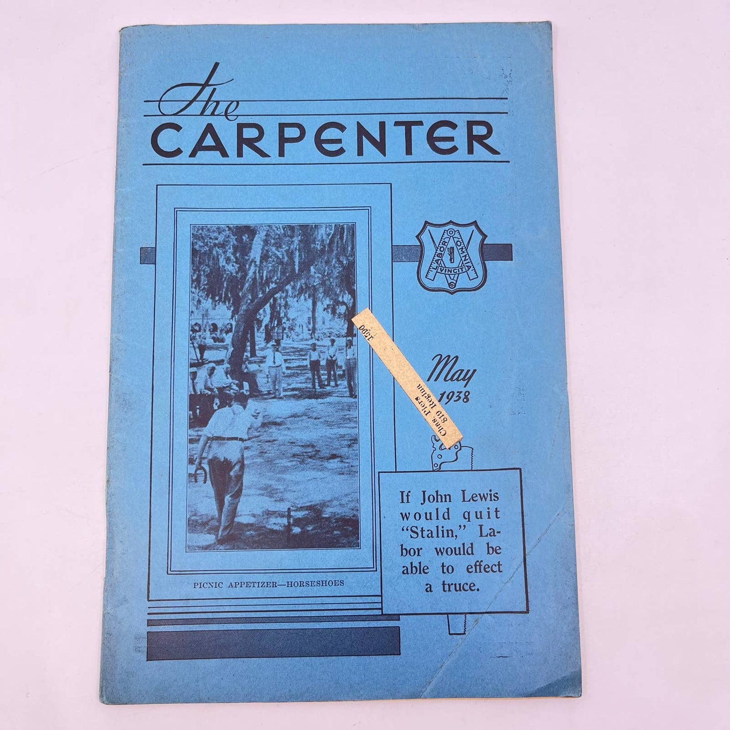 1938 May The Carpenter Magazine Vol. LVIII No. 5 TF2