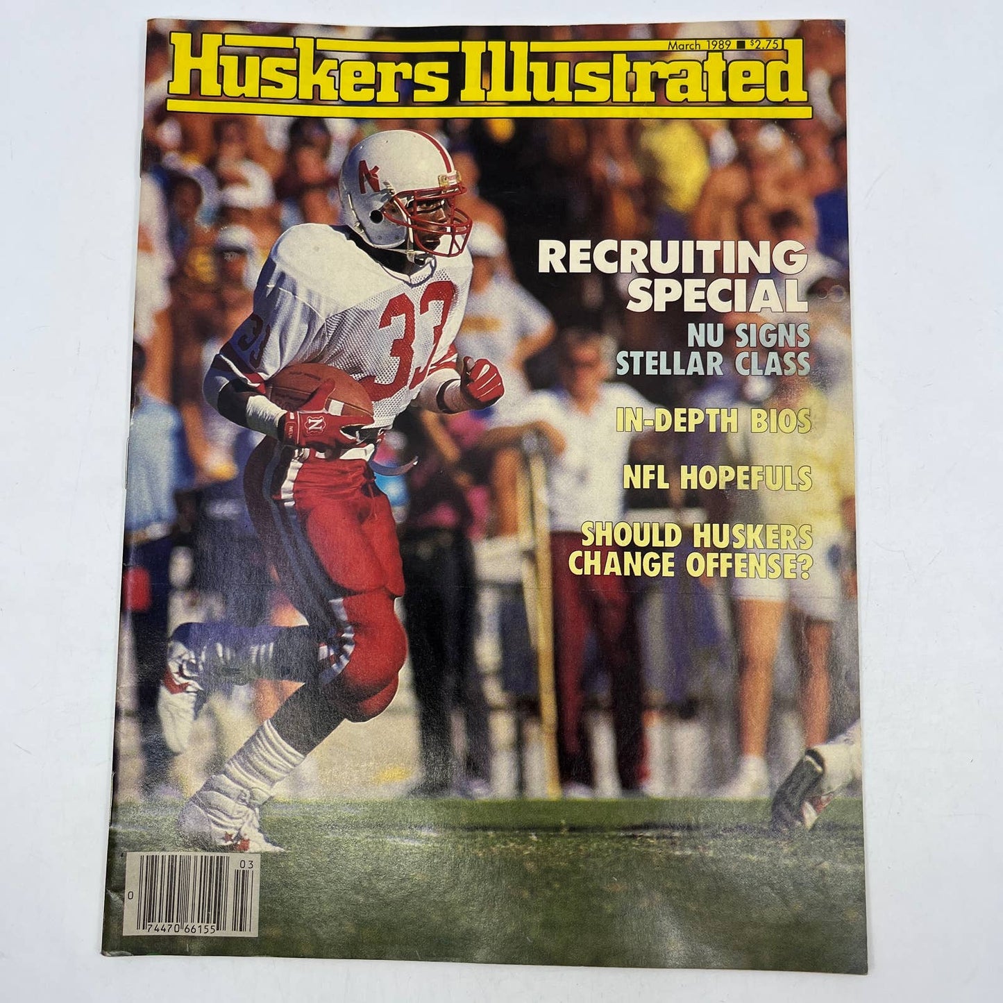 1989 March - Nebraska Huskers Illustrated Magazine -  Recruiting Special TH7